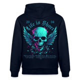Bishamonten, Totenkopf, 1st | Cruiser, Unisex Bio-Hoodie - Navy