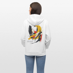 Vegaon, Banane, 1st | Cruiser, Unisex Bio-Hoodie - Weiß