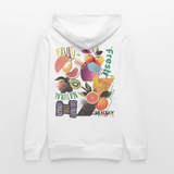 Xerathis, Obst, 1st | Cruiser, Unisex Bio-Hoodie - Weiß
