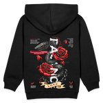 Hephani, Schlange, 1st | Kinder Hoodie - Schwarz
