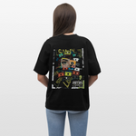 Shahzada, Kassetten, 1st | Blaster, Oversize Bio T-Shirt, Unisex - Schwarz
