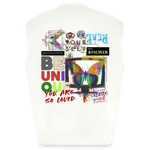 Orvathar, Fernseher, 1st | Heavyweight Oversized Bio Tank Top, Unisex - OFF WHITE