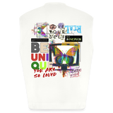 Orvathar, Fernseher, 1st | Heavyweight Oversized Bio Tank Top, Unisex - OFF WHITE