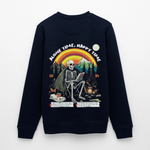 Tethyan, Skelet, 1st | Roller, Unisex Bio-Sweatshirt - Navy