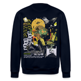 Ryujin, Falke, 1st | Roller, Unisex Bio-Sweatshirt - Navy