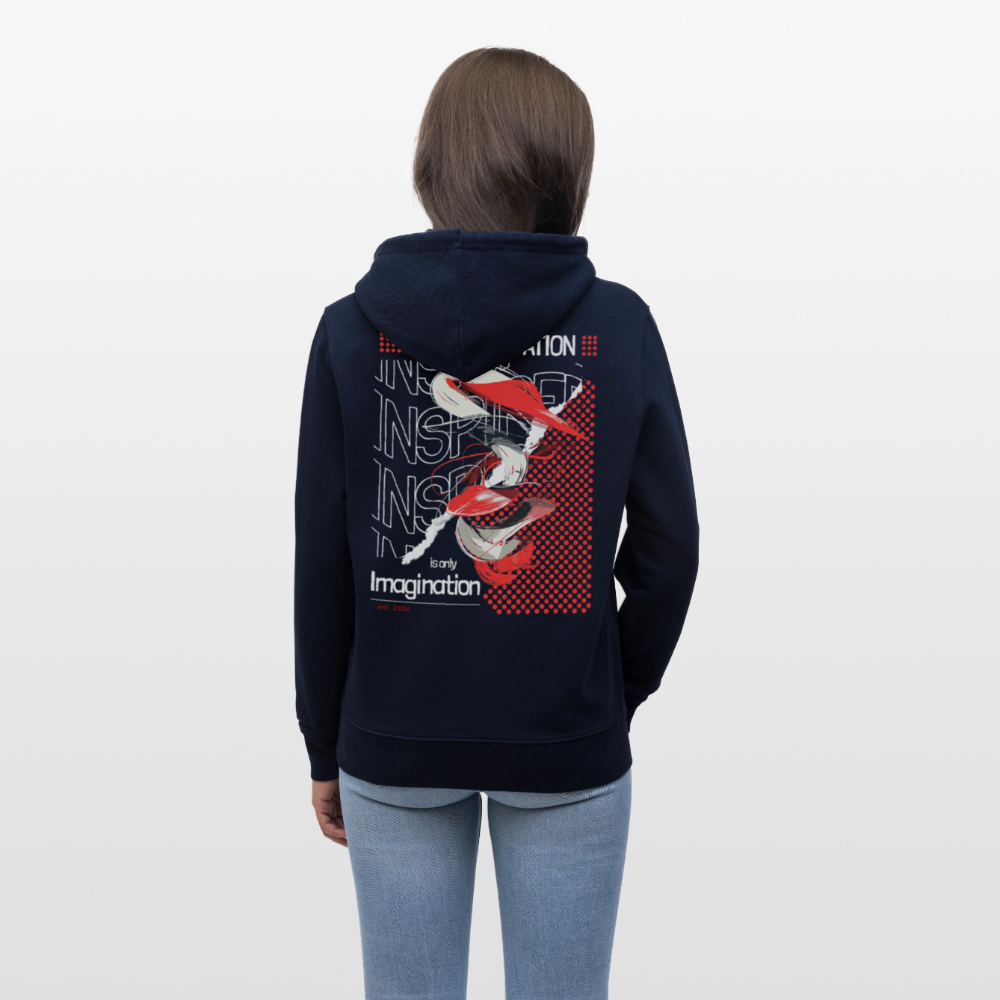 Xiwangmu, Muschel, 1st | Cruiser, Unisex Bio-Hoodie - Navy