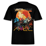 Panos, Fahrrad, 1st | Essential, Relaxed Fit Unisex Bio T-Shirt - Schwarz