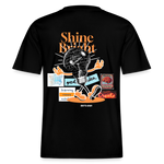 Gulperî, Glühbirne, 1st | Essential, Relaxed Fit Unisex Bio T-Shirt - Schwarz