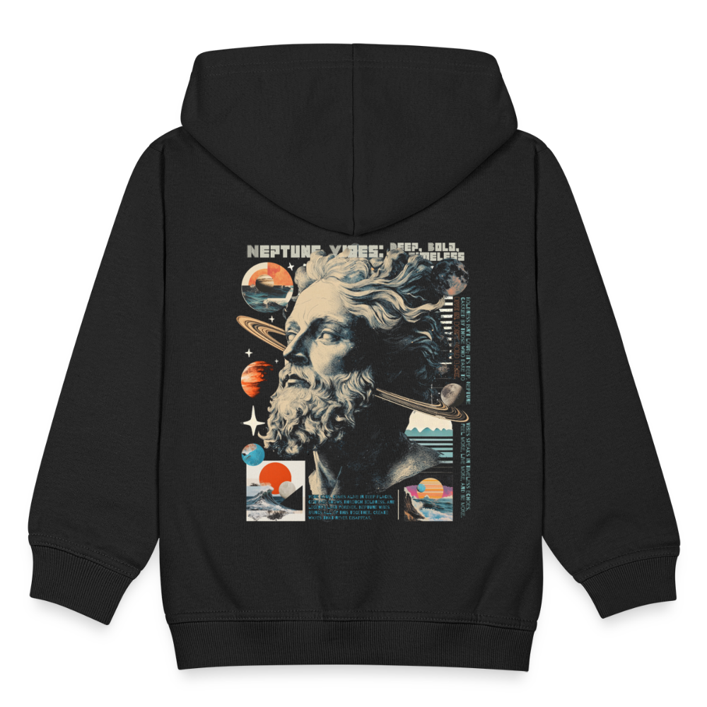 Phoebean, Neptun, 1st | Kinder Zip Hoodie - Schwarz