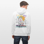 Noctharius, Malen, 1st | Cruiser, Unisex Bio-Hoodie - Weiß