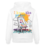 Noctharius, Malen, 1st | Cruiser, Unisex Bio-Hoodie - Weiß