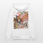 Azaroth, Schmetterling, 1st | Cruiser, Unisex Bio-Hoodie - Weiß