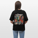 Nezha, Drache, 1st | Blaster, Oversize Bio T-Shirt, Unisex - Schwarz