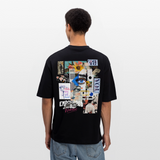 Jade, Augen, 1st | Breezy, Oversized Unisex T-Shirt - Schwarz