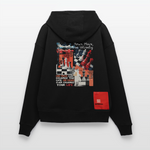 Heraa, Schach, 1st | Heavyweight Oversized Bio Hoodie, Unisex - SOLID BLACK