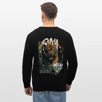 Demeter, Tiger, 1st | Roller, Unisex Bio-Sweatshirt - Schwarz