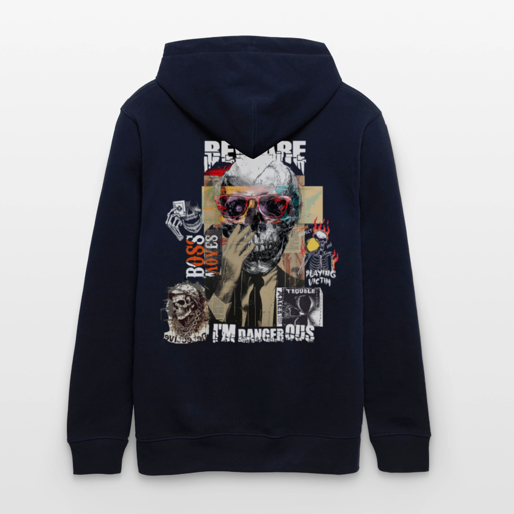 Saxnot, Totenkopf, 1st | Cruiser, Unisex Bio-Hoodie - Navy
