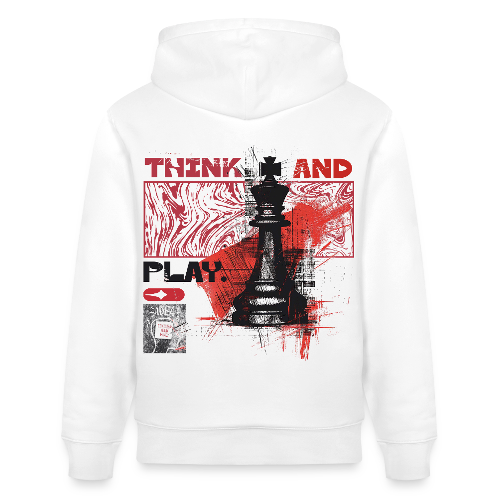 Orionis, Schach, 1st | Cruiser, Unisex Bio-Hoodie - Weiß