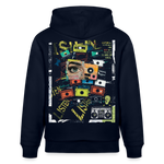 Shahzada, Kassetten, 1st | Cruiser, Unisex Bio-Hoodie - Navy