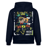 Shahzada, Kassetten, 1st | Cruiser, Unisex Bio-Hoodie - Navy
