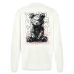 Astravor, Bär, 1st | Heavyweight Oversized Bio Long Sleeve, Unisex - OFF WHITE