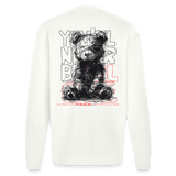 Astravor, Bär, 1st | Heavyweight Oversized Bio Long Sleeve, Unisex - OFF WHITE