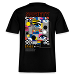 Shennong, Augen, 1st | Essential, Relaxed Fit Unisex Bio T-Shirt - Schwarz