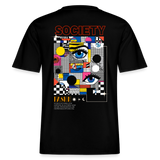 Shennong, Augen, 1st | Essential, Relaxed Fit Unisex Bio T-Shirt - Schwarz