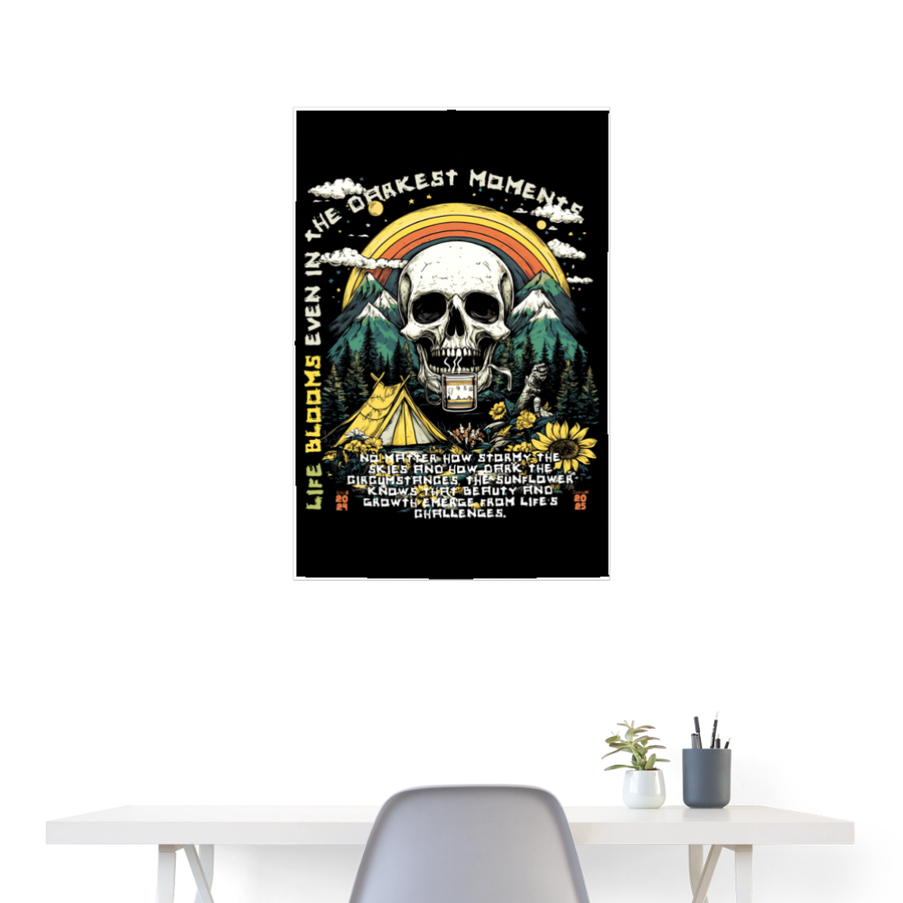 Panian, Berge, 1st | Poster 60x90 cm - Weiß