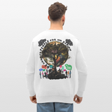 Thalvion, Baum, 1st | Roller, Unisex Bio-Sweatshirt - Weiß