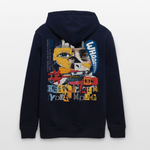 Kronan, Gesicht, 1st | Cruiser, Unisex Bio-Hoodie - Navy