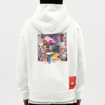 Callistara, Frau, 1st | Heavyweight Oversized Bio Hoodie, Unisex - OFF WHITE