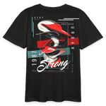 Guanyin, Muschel, 1st | Teenager Bio T-Shirt - Schwarz