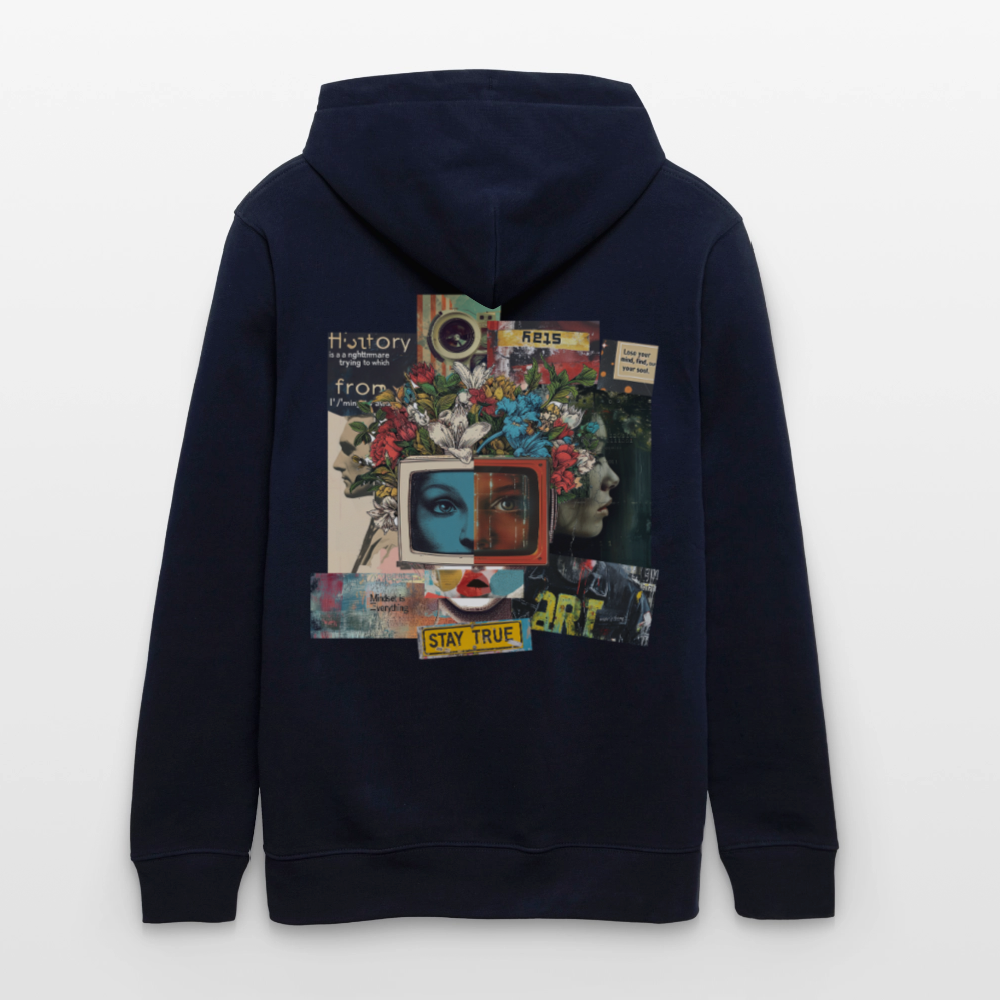 Baranê, Fernseher, 1st | Cruiser, Unisex Bio-Hoodie - Navy