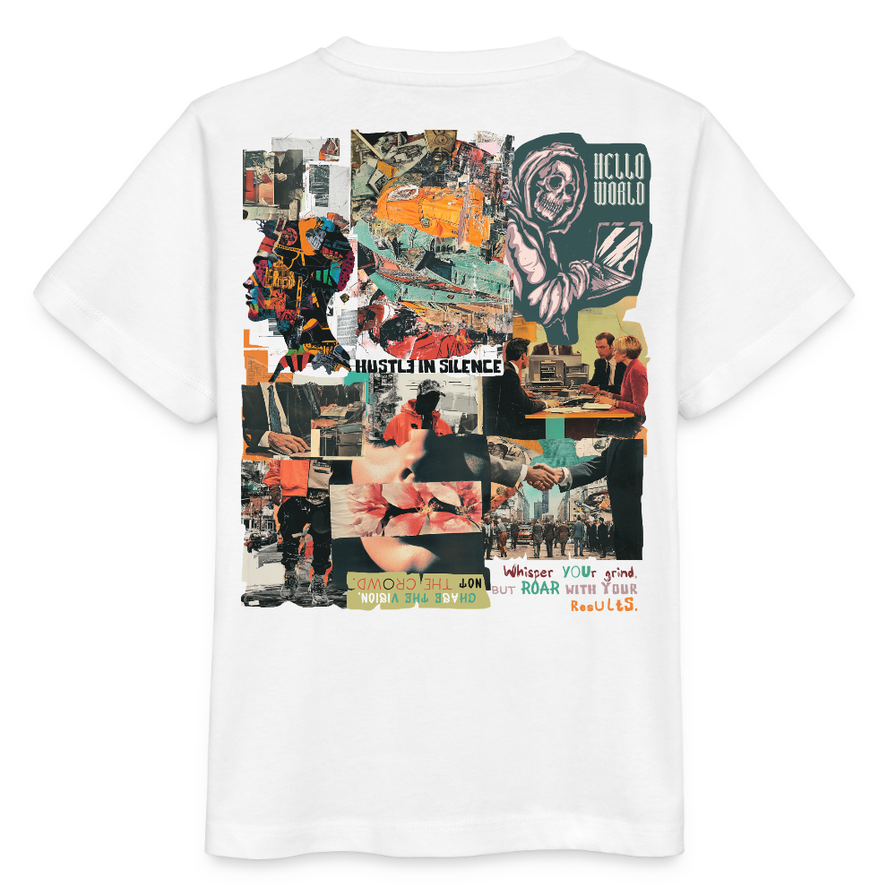 Aurelion, Office, 1st | Kinder Bio T-Shirt - Weiß