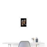 Atalantan, Essen, 1st | Poster 20x30 cm - Weiß