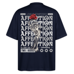 Zeusun, Rose, 1st | Blaster, Oversize Bio T-Shirt, Unisex - Navy