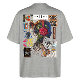 Altairon, Mädchen, 1st | Blaster, Oversize Bio T-Shirt, Unisex - Grau meliert