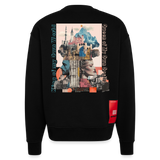 Zephiron, Schloss, 1st | Heavyweight Oversized Bio Sweater, Unisex - SOLID BLACK
