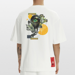 Stellara, Glühbirne, 1st | Heve, Heavyweight Oversized Bio T-Shirt, Unisex - OFF WHITE