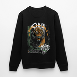 Demeter, Tiger, 1st | Roller, Unisex Bio-Sweatshirt - Schwarz
