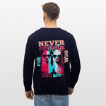 Tenjin, Alpaka, 1st | Roller, Unisex Bio-Sweatshirt - Navy