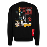 Athenia, Kerze, 1st | Heavyweight Oversized Bio Sweater, Unisex - SOLID BLACK