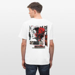 Dracorius, Liebe, 1st | Essential, Relaxed Fit Unisex Bio T-Shirt - Weiß