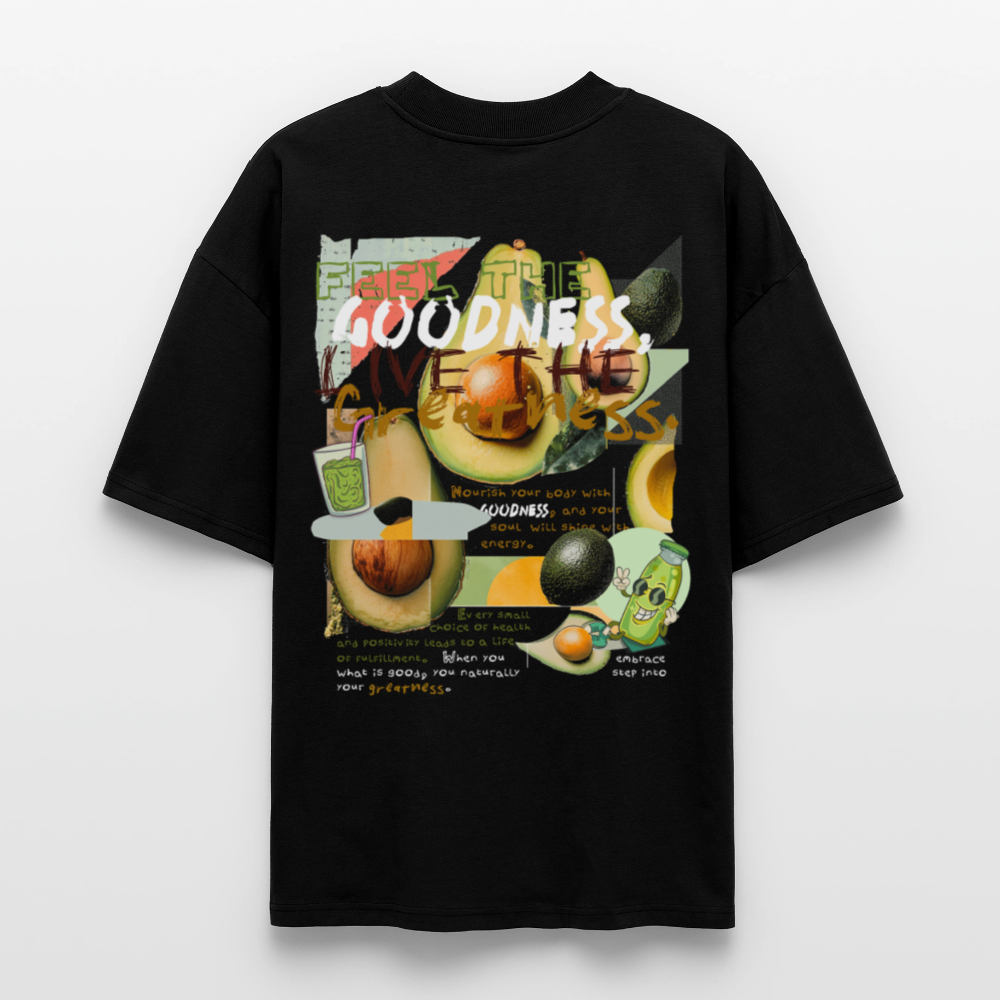 Daeva, Avocado, 1st | Blaster, Oversize Bio T-Shirt, Unisex - Schwarz