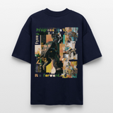 Xantherion2, Schildkröte, 1st | Blaster, Oversize Bio T-Shirt, Unisex - Navy