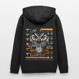 Marid, Eule, 1st | Freshhood, Oversized Unisex Hoodie - Anthrazit