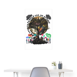 Thalvion, Baum, 1st | Poster 60x90 cm - Weiß