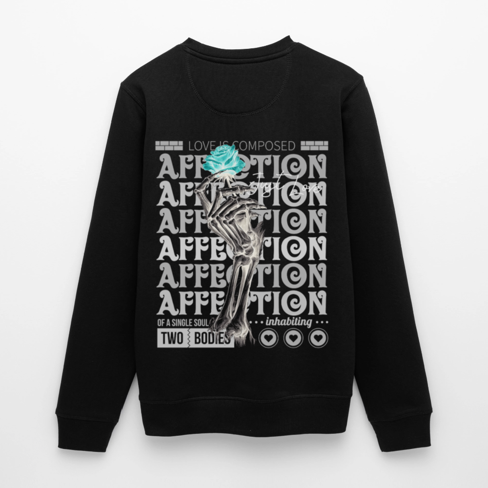 Hestian, Rose, 1st | Roller, Unisex Bio-Sweatshirt - Schwarz