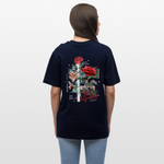 Loreley, Rose, 1st | Essential, Relaxed Fit Unisex Bio T-Shirt - Navy